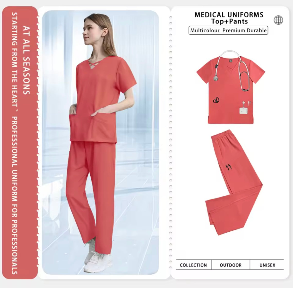 Berufsuniformen für Krankenschwestern, Ärzte und Zahnärzte | Komfort und Stil