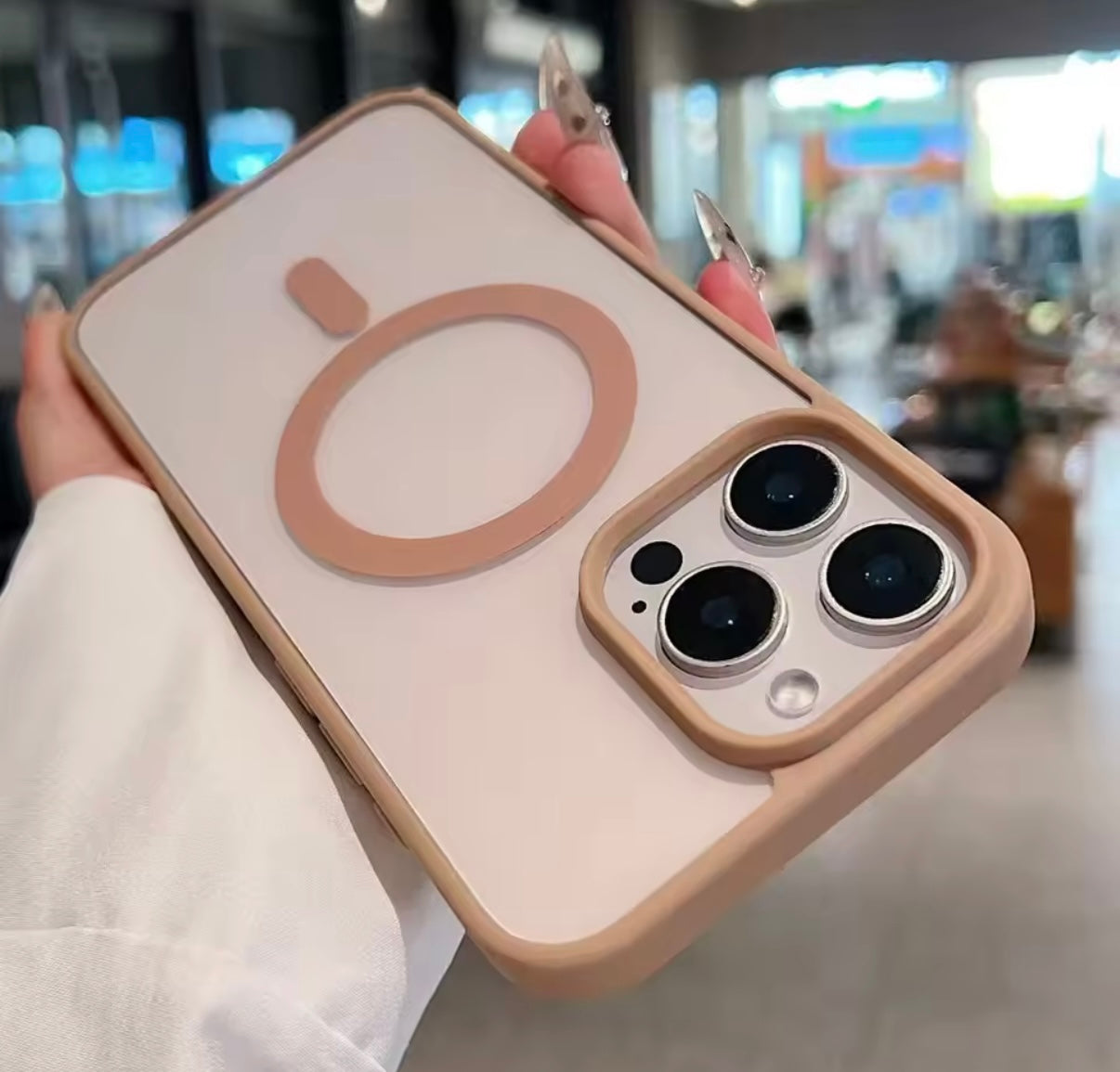 Funda magnética para iPhone | Compatible con MagSafe | Ultrafina, resistente y disponible en varios colores