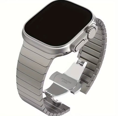 Correa Apple Watch de Acero Inoxidable | Compatible Series 3–11