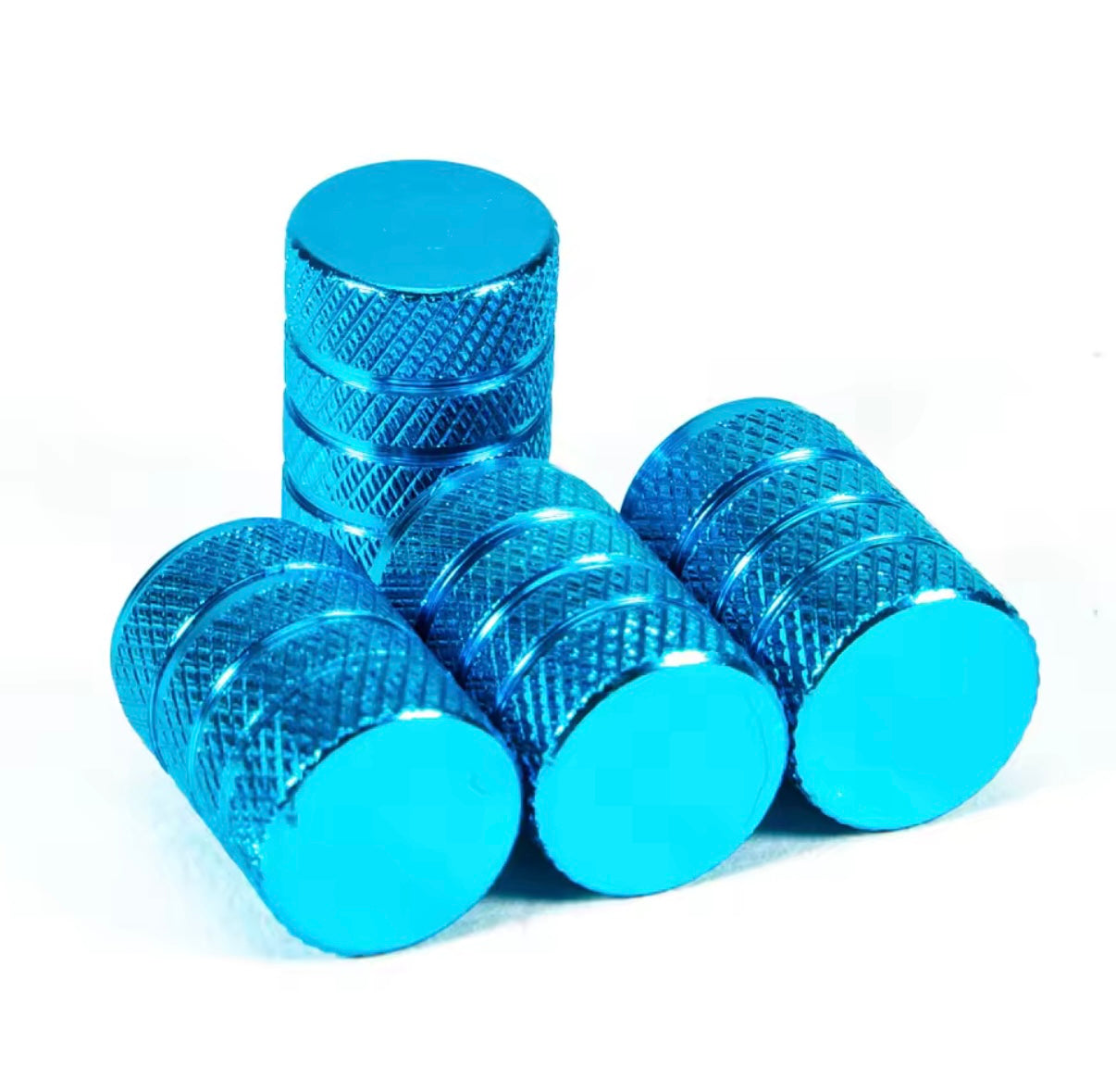 4-Tapones para válvulas de coche,disponible en varios colores.