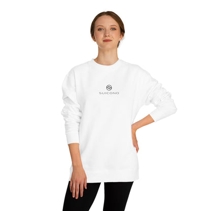 Sudadera motivadora Blanca"Stay calm·Stay consistent"-Ropa inspiradora y moderna