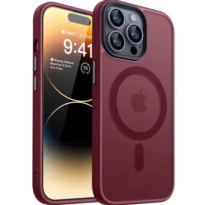 Funda magnética para iPhone | Compatible con MagSafe | Ultrafina, resistente y disponible en varios colores