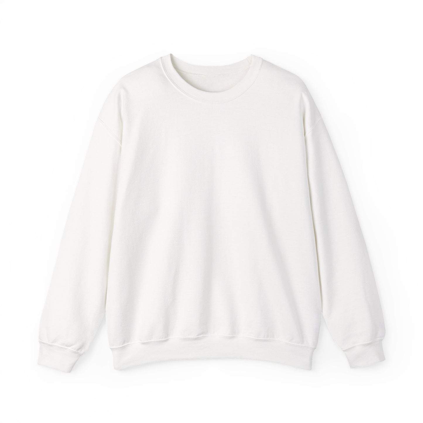 Sudadera Blanca Unisex “Rise & Shine” | Cuello Redondo