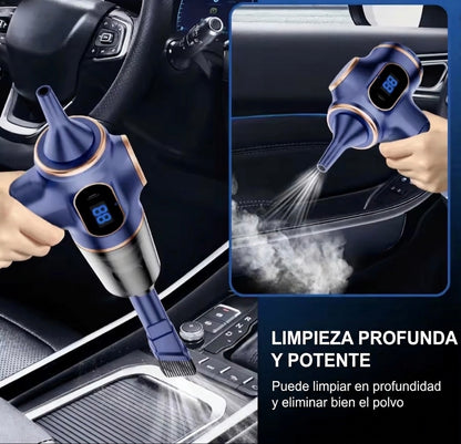 Aspirador inalámbrico para coche mini de alta potencia – portátil y multifunción para hogar, oficina y coche