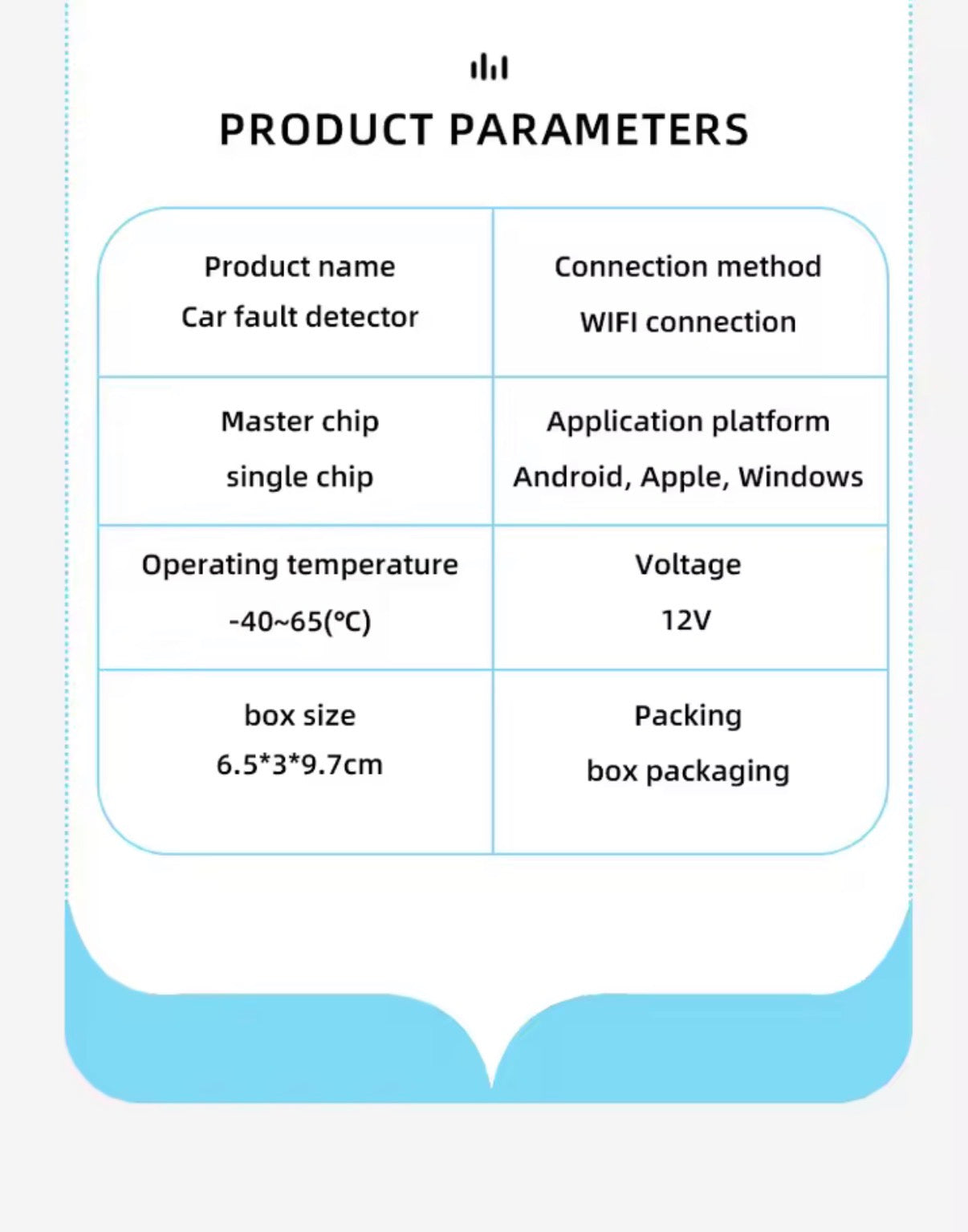 Escáner OBD2 WiFi ELM327 V1.5 para iPhone y Android – Lector y Borrador de Códigos de Error del Coche