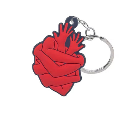 LLaveros de goma de PVC para enfermeras.