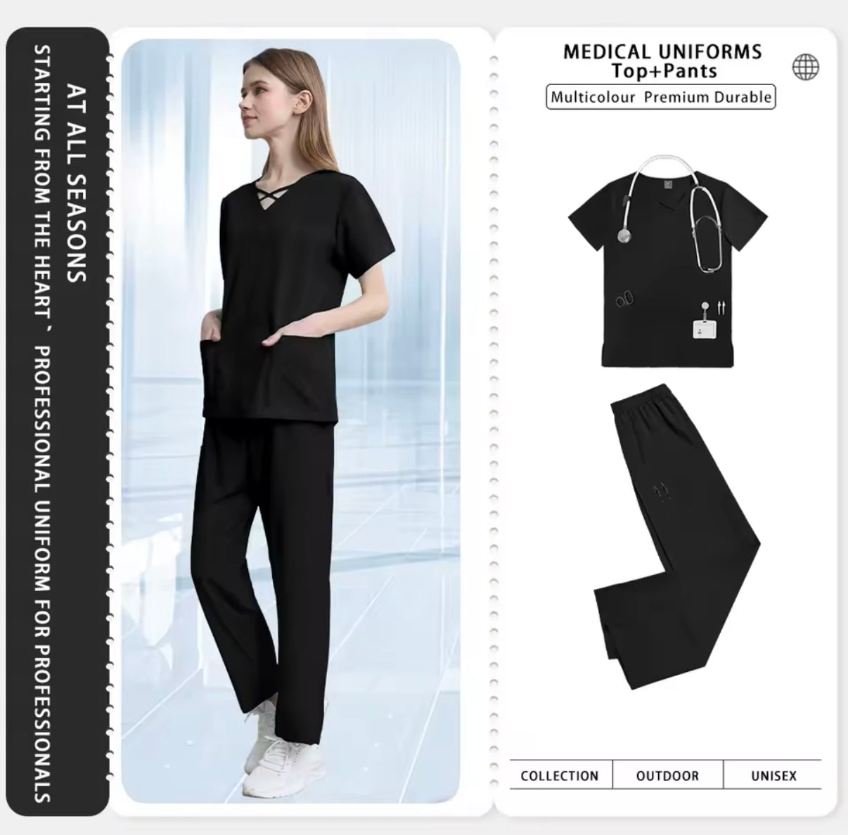 Berufsuniformen für Krankenschwestern, Ärzte und Zahnärzte | Komfort und Stil