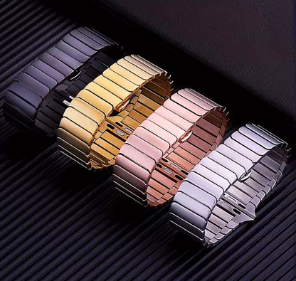 Correa Apple Watch de Acero Inoxidable | Compatible Series 3–11