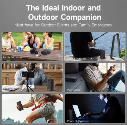 60000mAh batería portátil de energía para movil y ordenador.