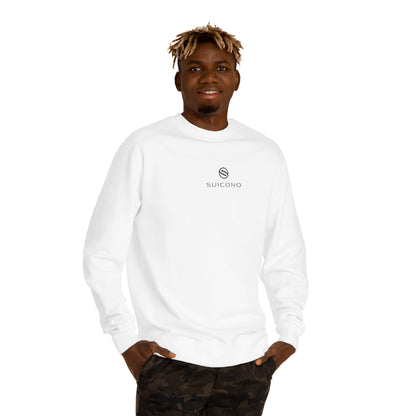 Sudadera motivadora Blanca"Stay calm·Stay consistent"-Ropa inspiradora y moderna