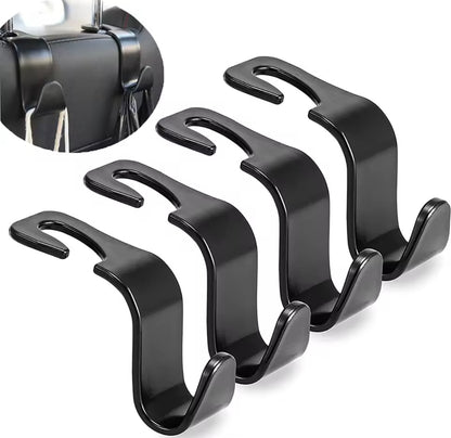 4 Haken, Organizer-Halterung für die Kopfstütze des Vordersitzes im Auto.