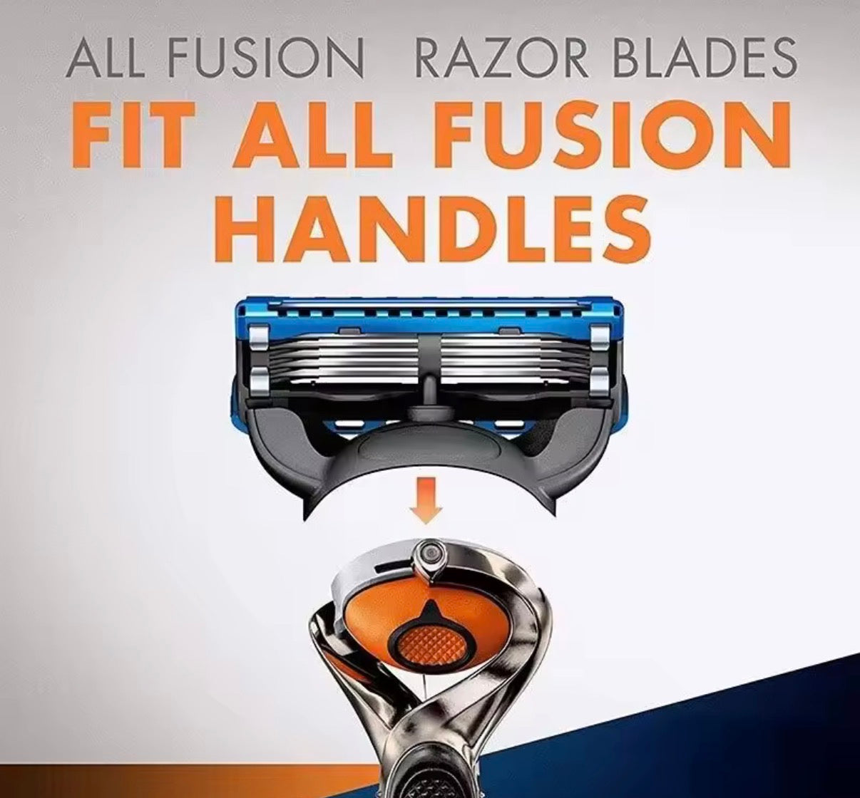 Afeitadora para Hombre 5 Capas – Mango Antideslizante y Hoja Duradera/ +16 recambios