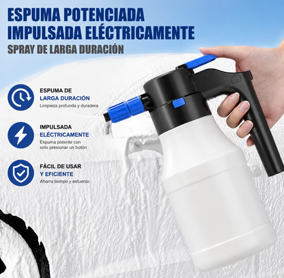 Pulverizador de Espuma Eléctrico 1,5L para Coche | Cañón de Espuma