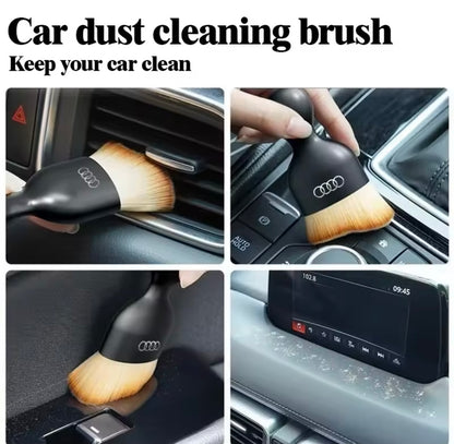 Cepillo de limpieza para tablero de salida de aire acondicionado de coche, cepillo para polvo Interior de coche para Audi Sline