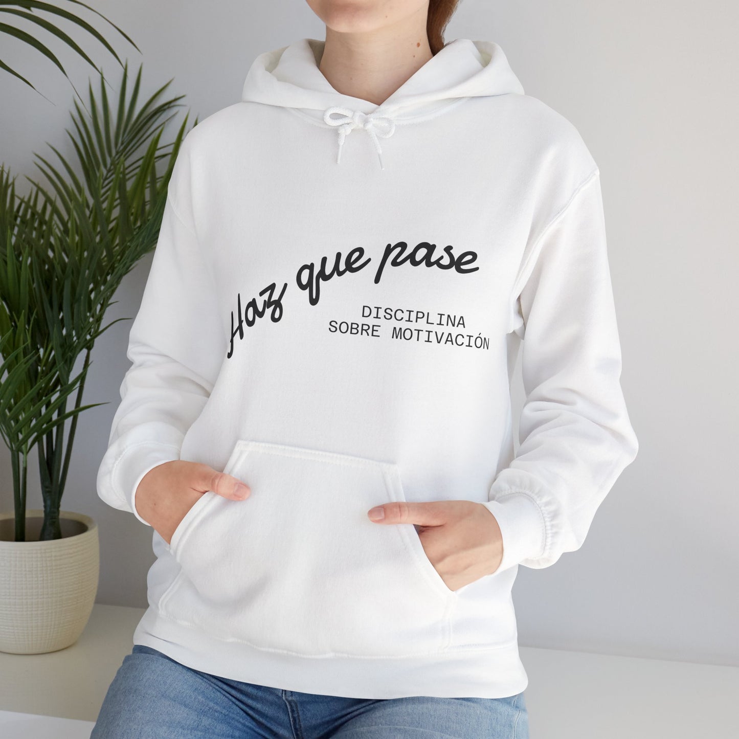 Sudadera con Capucha “Haz Que Pase” – Motivadora, Cómoda y Estilo Casual
