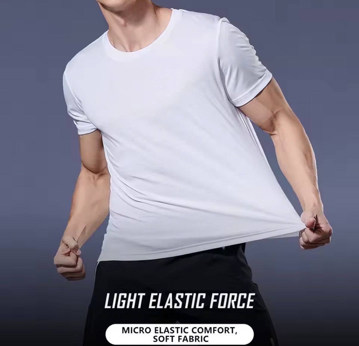 Pack 3 Camisetas Deportivas Hombre | Transpirable, Secado Rápido y Ligera | Running, Gimnasio, Fitness, Entrenamiento, Crossfit