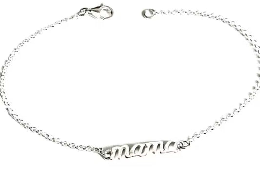 Pulsera Mamá de Plata 925 | Joya Elegante con Estuche de Regalo
