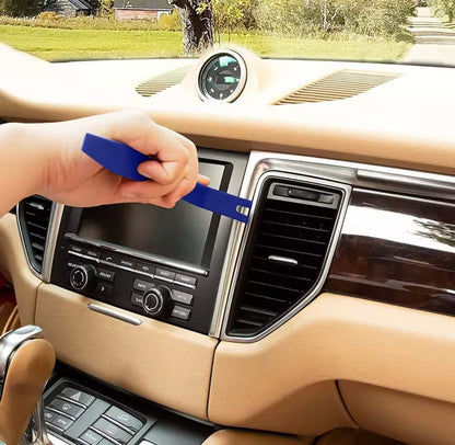 Juego de herramientas de mano para coche.