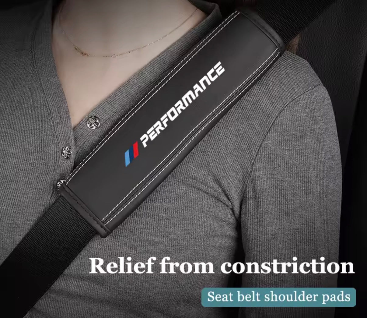 Fundas Cinturón Seguridad BMW | Protector Hombro Coche