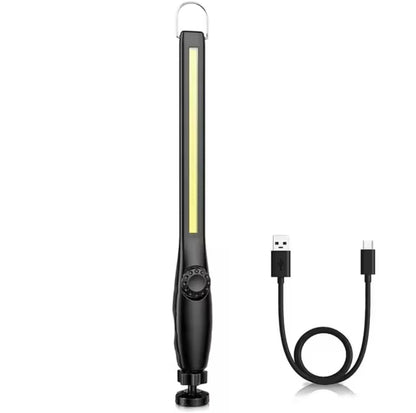 Linterna LED COB Recargable USB – Luz de Trabajo Magnética Profesional