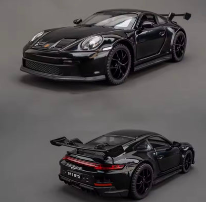 Porsche 911 GT3 RS 1:32 – Coche Deportivo Diecast de Aleación | Modelo con Luces y Sonido | Alta Simulación para Colección y Regalo