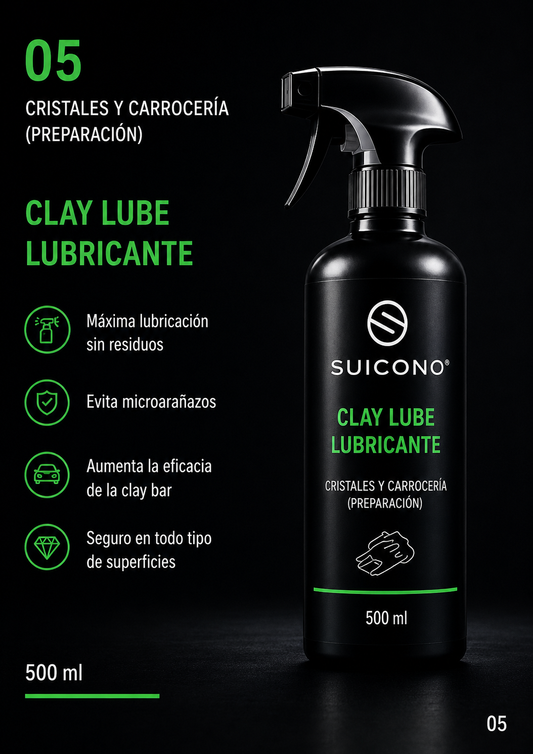 SUICONO® Clay Lube – Lubricante para Descontaminación de Carrocería