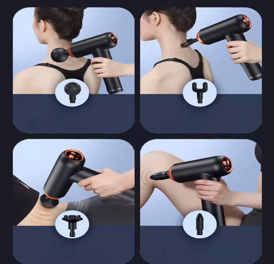 Pistola de Masaje Inteligente 99 Niveles Eléctrica