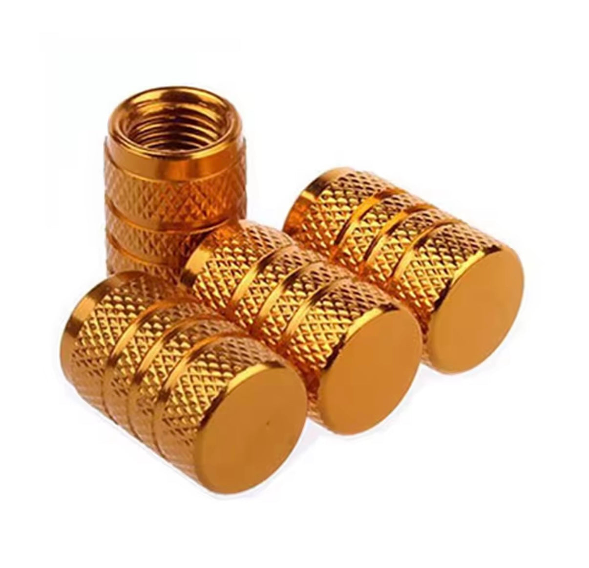 4-Tapones para válvulas de coche,disponible en varios colores.