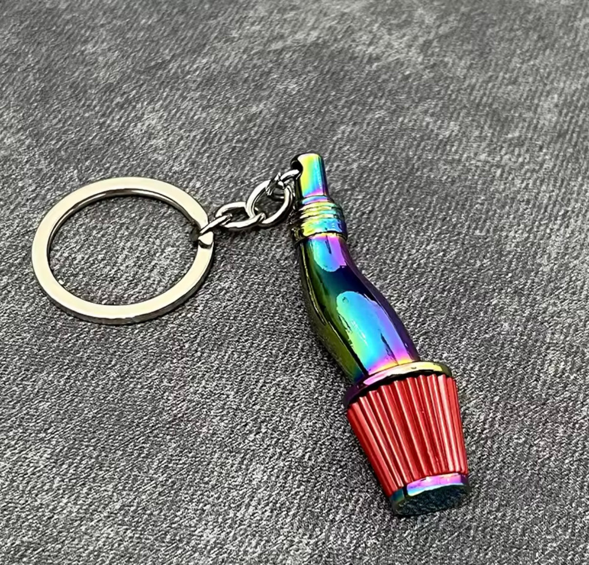 Llavero de metal amantes del motor