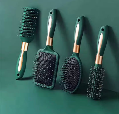 Pack 4-cepillos para el cuero cabelludo.