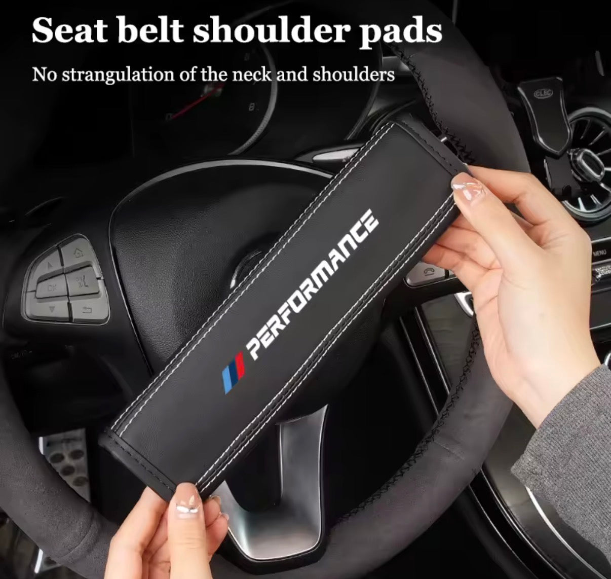 Fundas Cinturón Seguridad BMW | Protector Hombro Coche