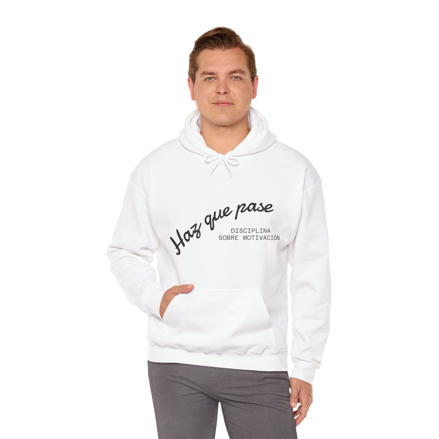 Sudadera con Capucha “Haz Que Pase” – Motivadora, Cómoda y Estilo Casual