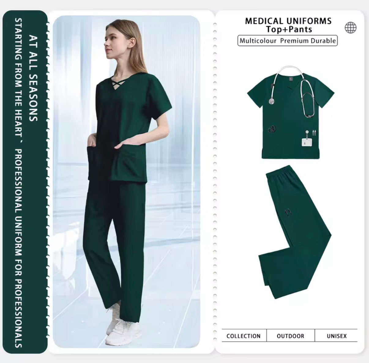 Berufsuniformen für Krankenschwestern, Ärzte und Zahnärzte | Komfort und Stil