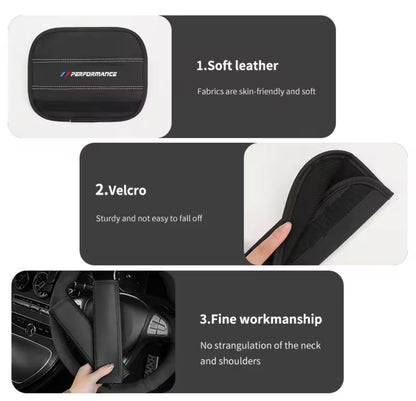 Fundas Cinturón Seguridad BMW | Protector Hombro Coche