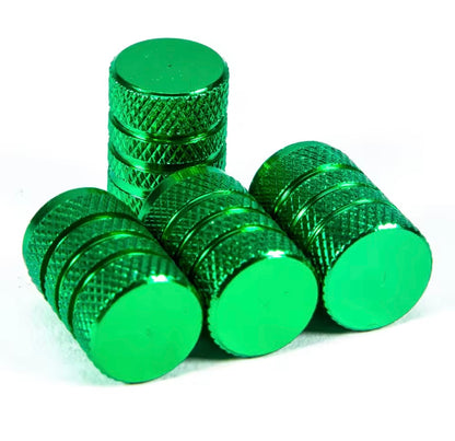 4-Tapones para válvulas de coche,disponible en varios colores.