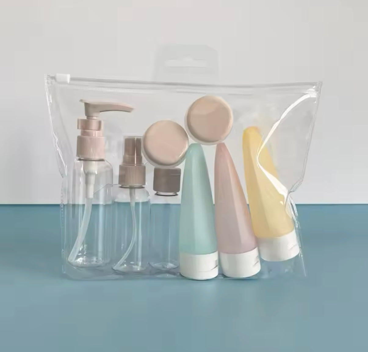 Juego de botellas de Perfume recargables.