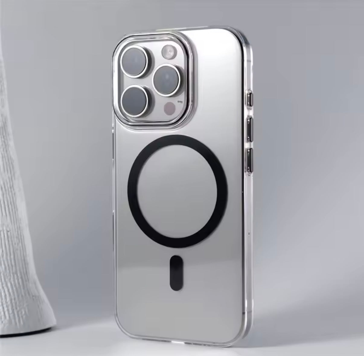 Funda Transparente MagSafe para iPhone 17 16 15 14 13 Pro Max