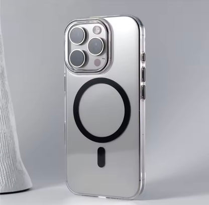 Funda Transparente MagSafe para iPhone 17 16 15 14 13 Pro Max