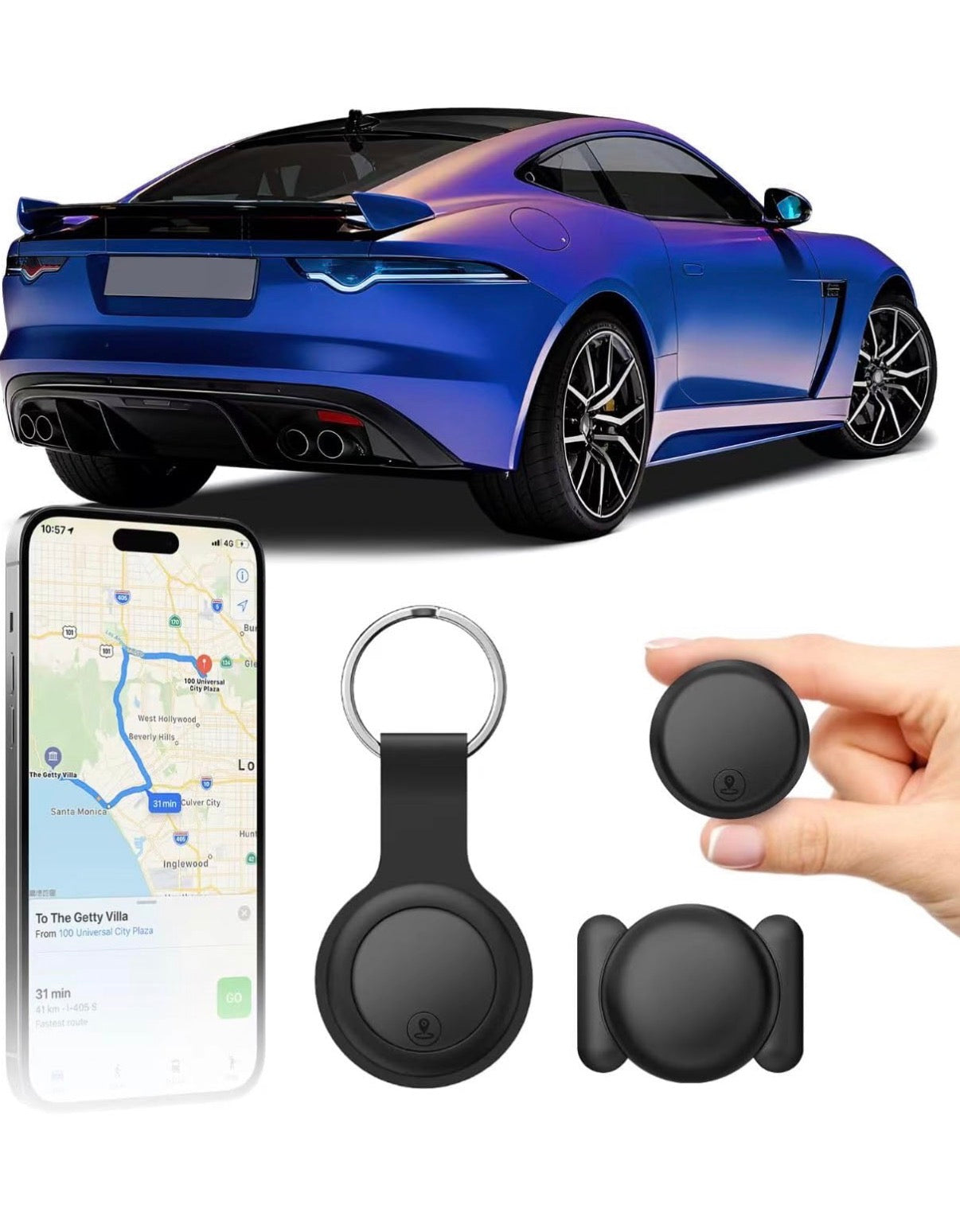 Localizador GPS para Coche con Suscripción Incluida | Rastreador GPS en Tiempo Real para Coches, Motos y Vehículos