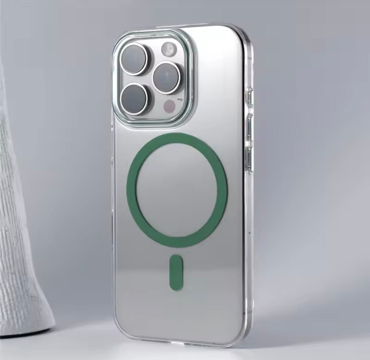 Funda Transparente MagSafe para iPhone 17 16 15 14 13 Pro Max