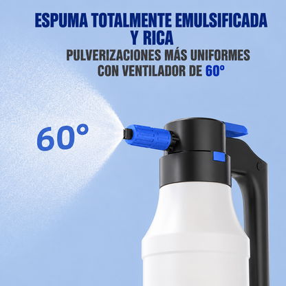 Pulverizador de Espuma Eléctrico 1,5L para Coche | Cañón de Espuma
