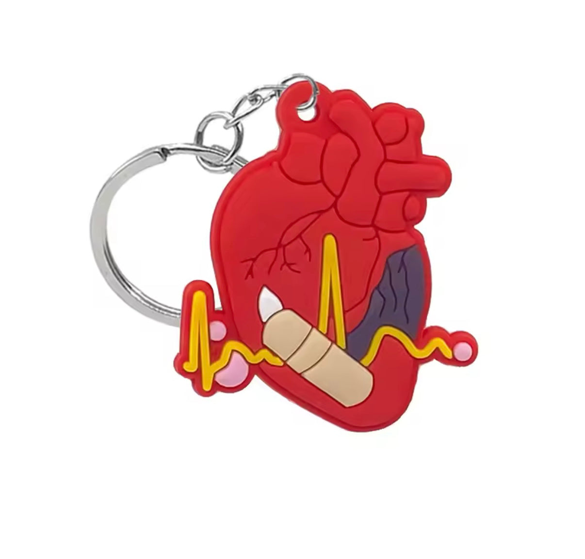 LLaveros de goma de PVC para enfermeras.