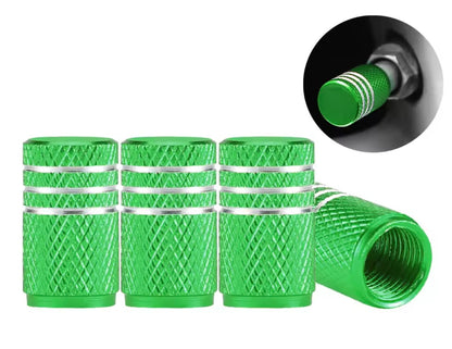 4-Tapones para válvulas de coche,disponible en varios colores.