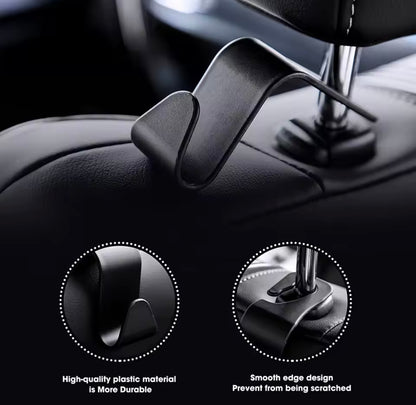 4 Haken, Organizer-Halterung für die Kopfstütze des Vordersitzes im Auto.