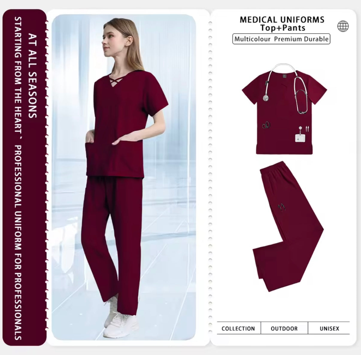 Berufsuniformen für Krankenschwestern, Ärzte und Zahnärzte | Komfort und Stil