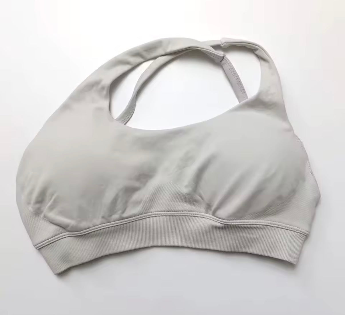 Sujetador Deportivo Asimétrico para Mujer | Top Gym de Un Hombro sin Costuras con Alto Soporte para Fitness, Yoga y Running