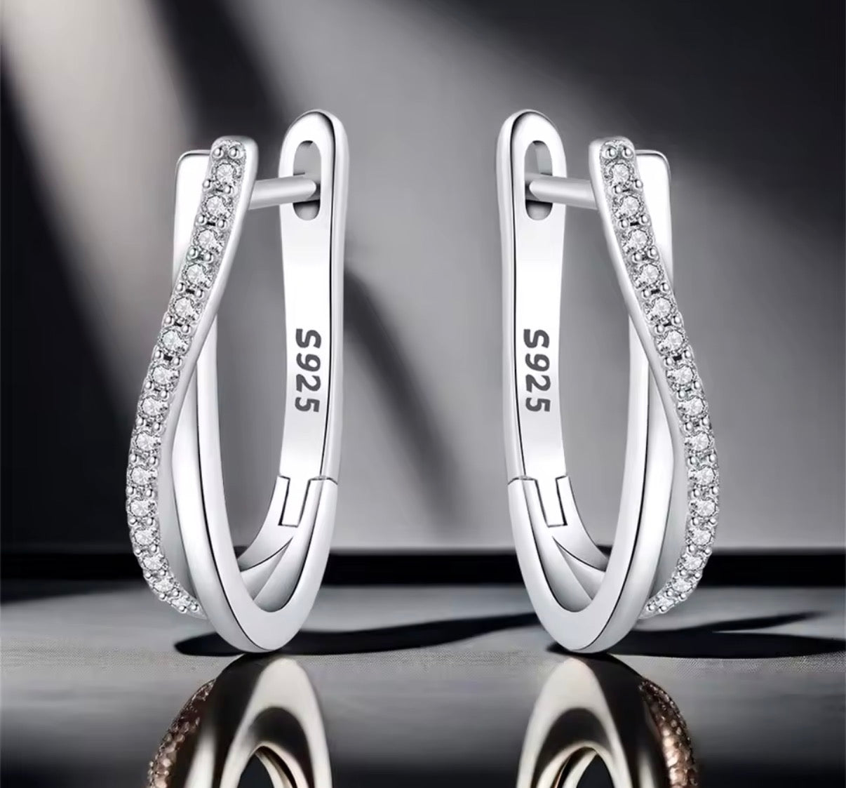 Pendientes Estrella Trenzada Plata 925 | Joyería Fina Mujer