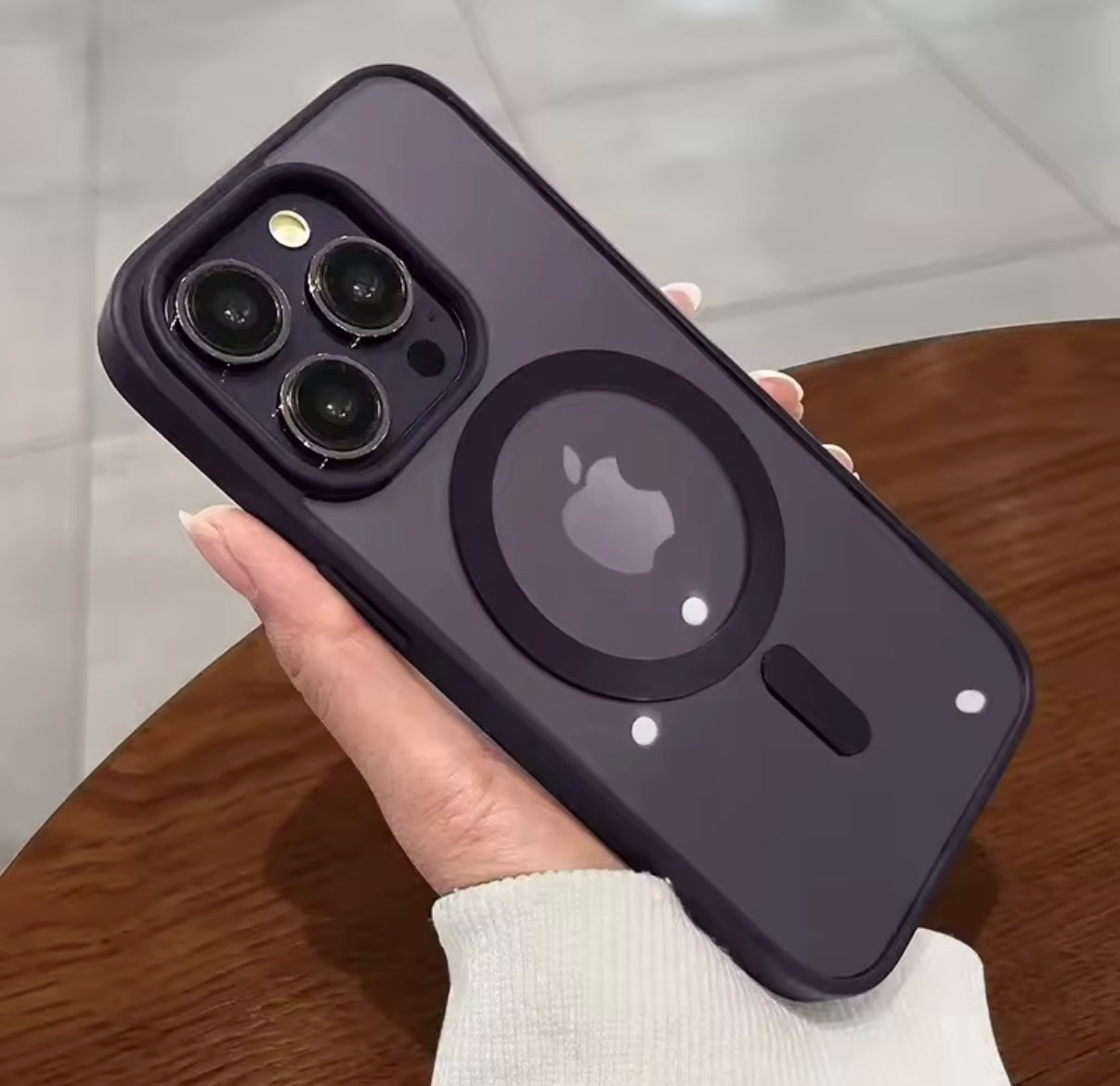 Funda magnética para iPhone | Compatible con MagSafe | Ultrafina, resistente y disponible en varios colores