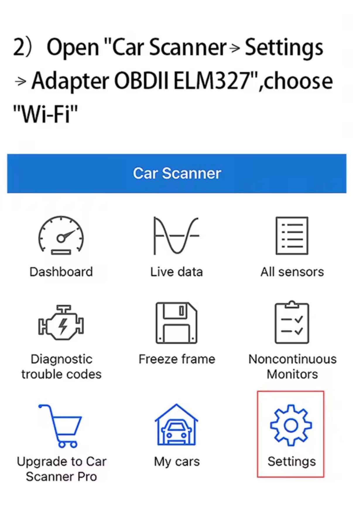 Escáner OBD2 WiFi ELM327 V1.5 para iPhone y Android – Lector y Borrador de Códigos de Error del Coche