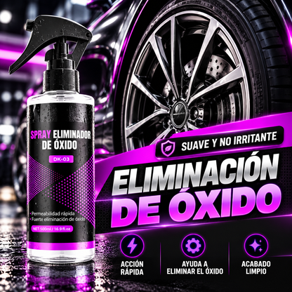 Eliminador de Partículas de Hierro para Coche | Limpiador de Llantas y Quita Óxido(300ml)
